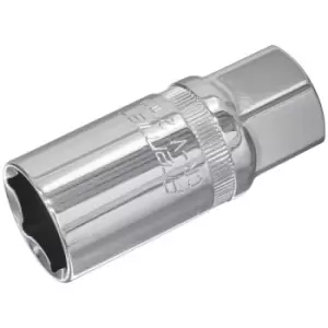 image of Sealey S12SP14 Spark Plug Socket 21mm 1/2"Sq Drive