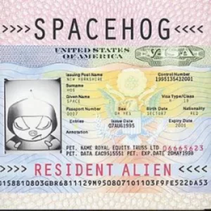 Image of Resident Alien by Spacehog CD Album