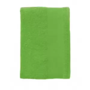 image of SOLS Island 50 Hand Towel (50 X 100cm) (One Size) (Lime)