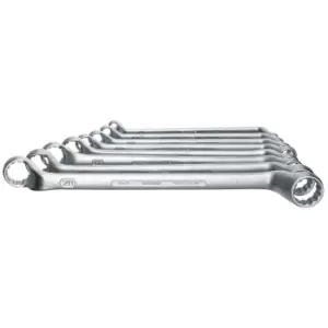 Image of Gedore Double ended ring spanner set 12 pcs 6-32 mm