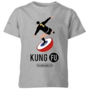 Image of Subbuteo Kung Fu Kids T-Shirt - Grey - 9-10 Years