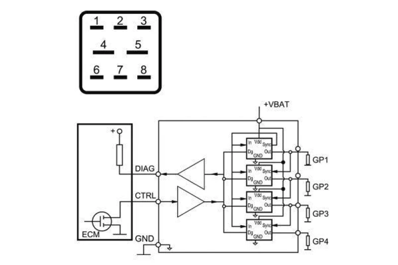 Image of MAHLE Glow plug control module MAHLE MHG 13
