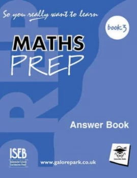 Image of So You Really Want to Learn Maths Book 3 Answer Book by Serena Alexander Paperback