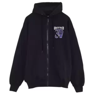 Image of WWE Womens/Ladies Deadman Forever The Undertaker Full Zip Boyfriend Hoodie (S) (Black)