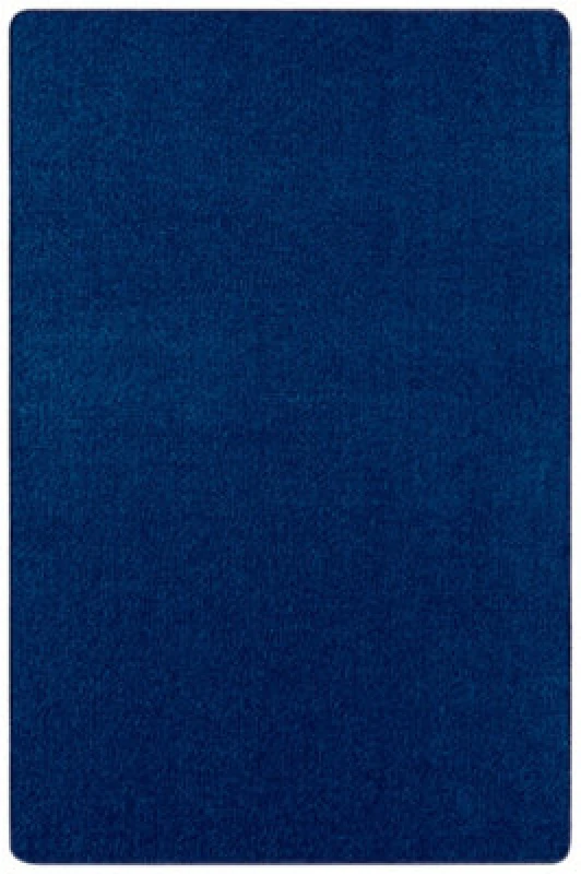 Image of The Rugs Plain Design Rug Polypropylene Durable With 0.85cm Pile Height In Blue