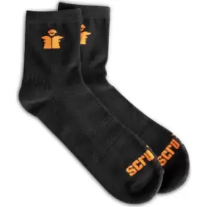 image of Scruffs 3 Pack Worker Lite Socks 10 - 13