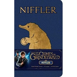 Image of Fantastic Beasts: The Crimes of Grindelwald Niffler Ruled Pocket Journal Hardback 2018
