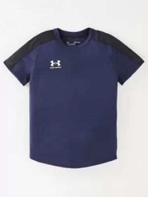 Image of Urban Armor Gear Boys Challenger Training T-Shirt, Navy/White, Size S=7-8 Years