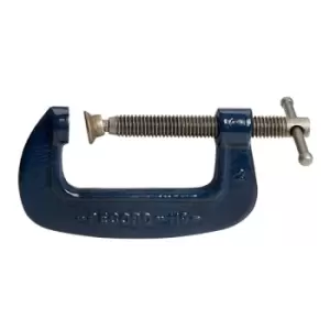 Image of IRWIN T1192 Record 119 Medium-Duty Forged G Clamp 50mm / 2in