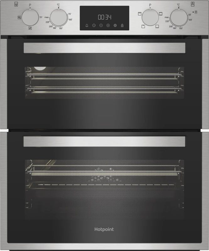 Image of Hotpoint DUH10DIX Built Under Electric Double Oven - Stainless Steel DUH10DIX Stainless steel