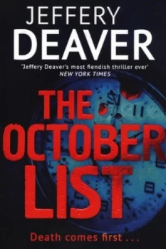 Image of The October List by Jeffery Deaver Paperback