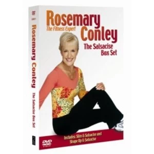 image of Rosemary Conley - The Salsacise Box Set: Slim 'N' Salsacise / Shape Up and Salsacise DVD