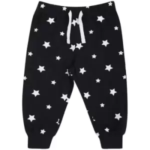 Image of Larkwood Baby Lounge Pants (6-12 Months) (Navy/White)