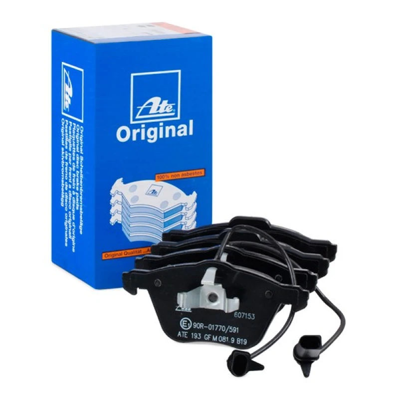 Image of ATE 13.0460-7153.2 Brake pad set incl. wear warning contact Brake Pad Set,disc brake (402)