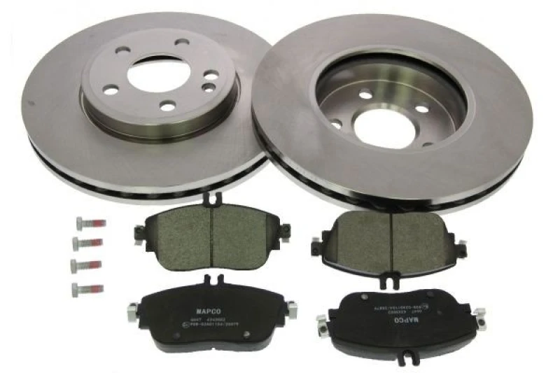 Image of Brake discs and pads set MAPCO 47068