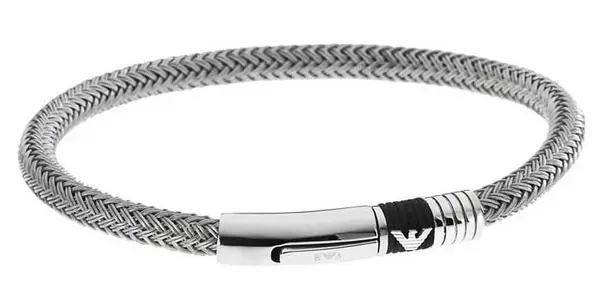 Image of Emporio Armani EGS1623040-17 Mens Stainless Steel Rubber Jewellery