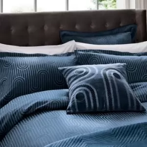 Image of Helena Springfield Empire Kingsize Duvet Cover, Blue