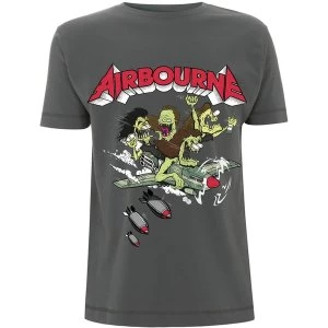 Image of Airbourne - Nitro Unisex Large T-Shirt - Green