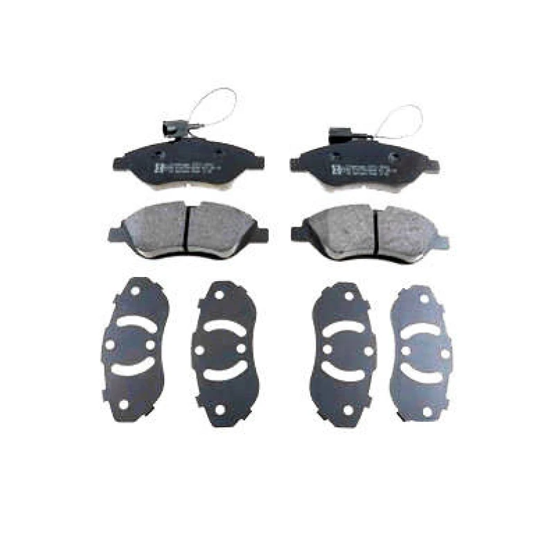 Image of ZIMMERMANN 23711.190.2 Brake pad set Front Axle, incl. wear warning contact, Photo corresponds to scope of supply Brake Pad Set,disc brake (402)