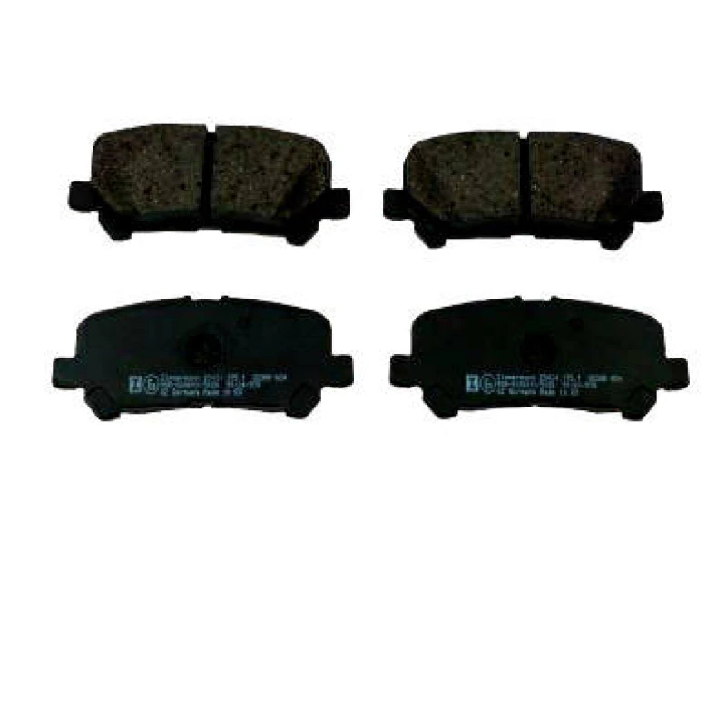 Image of ZIMMERMANN 25434.175.1 Brake pad set Rear Axle, not prepared for wear warning indicator, Photo corresponds to scope of supply Brake Pad Set,disc brak