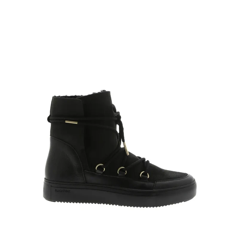 Image of Blackstone Womens high boots Blackstone - Fur Noir Female 36