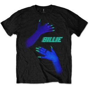 Image of Billie Eilish - Hug Unisex Large T-Shirt - Black