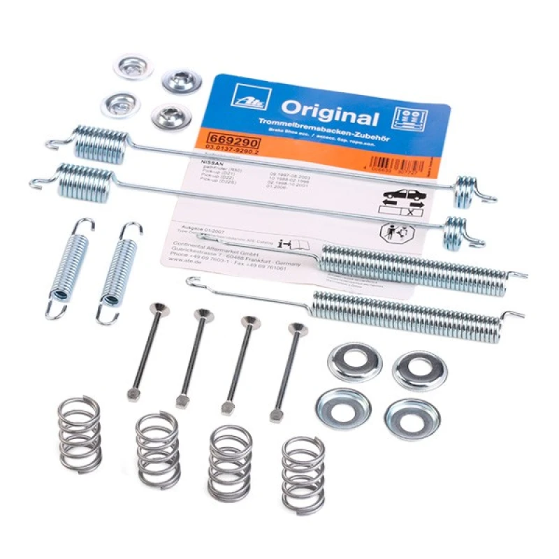 Image of ATE 03.0137-9290.2 Accessory Kit, brake shoes Accessory Kit,brake shoes (1502)