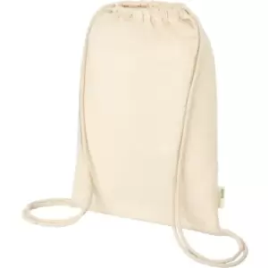 image of Orissa Organic Cotton Drawstring Bag (One Size) (Natural) - Bullet