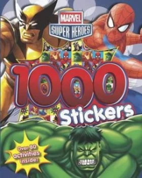Image of Marvel Super Heroes 1000 Sticker Book Paperback
