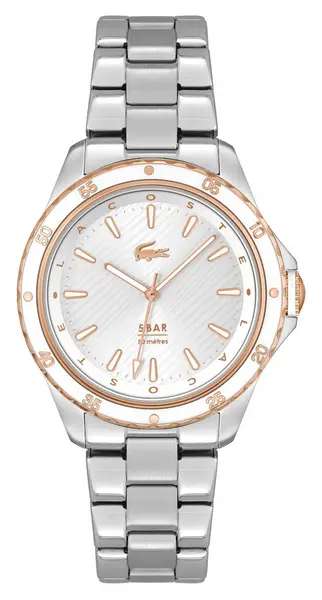 Image of Lacoste 2001370 Womens Santorini (36mm) White Dial / Watch