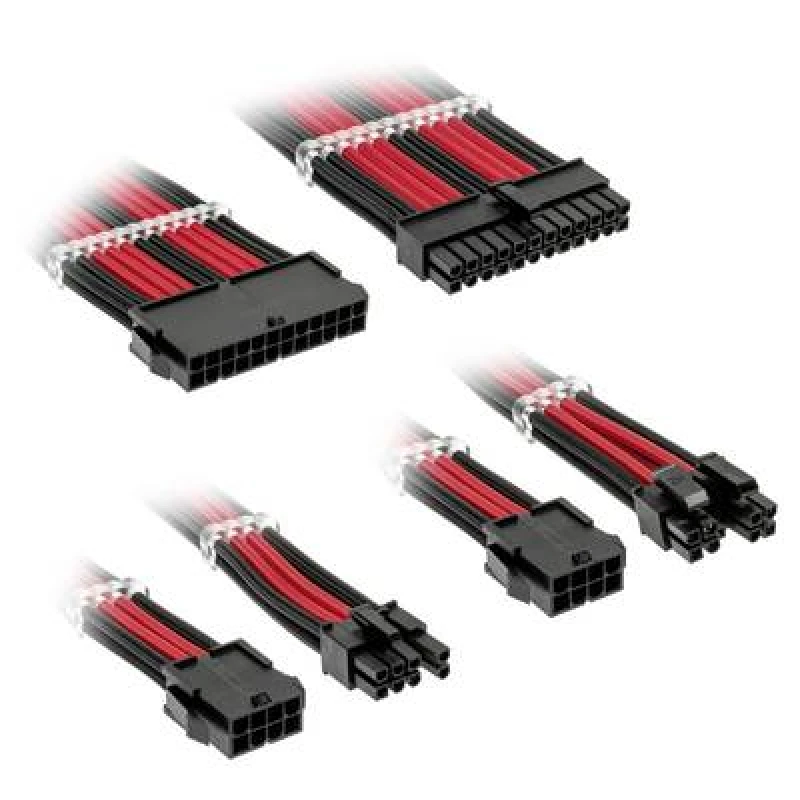 Image of Kolink Core Standard Braided Cable Extension Kit - Jet...