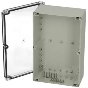 Image of Fibox 7022841 PCT 16x25x09cm Enclosure, PC Clear transparent cover