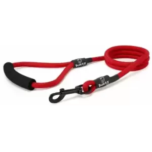 Image of Strong Nylon Rope Dog Puppy Pet Lead Leash with Clip for Collar Harness - Red - X-Large - Bunty