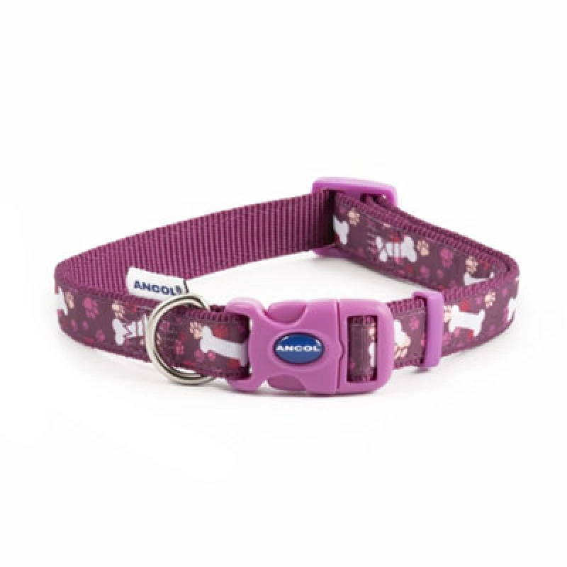 Image of ANCOL An Collar Purple Bone 45-70 - 647894 5016646321084