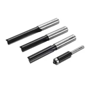 Image of Triton 1/2" / 1/4" Kitchen Worktop Fitters Bit Set 4pce - 4pce