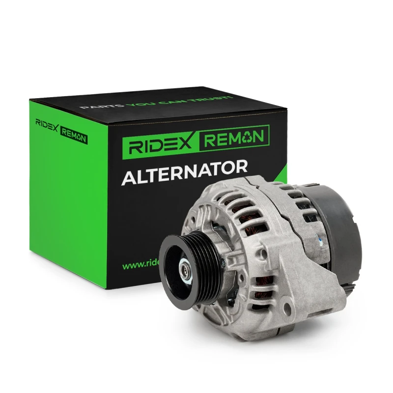 Image of RIDEX REMAN 4G1007R Generator Alternator Charging Current: 95A, Voltage: 12V, with integrated regulator Alternator (4)