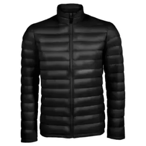Image of SOLS Mens Wilson Lightweight Padded Jacket (XXL) (Black)