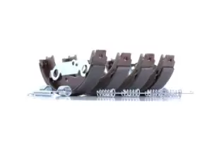 Image of BREMBO Handbrake Shoes MERCEDES-BENZ S 50 501 1204202420,1204202520,1264200120 Parking Brake Pads,Handbrake Pads,Brake Shoe Set, parking brake