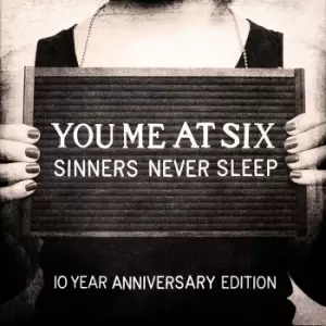 image of You Me At Six Sinners never sleep CD multicolor