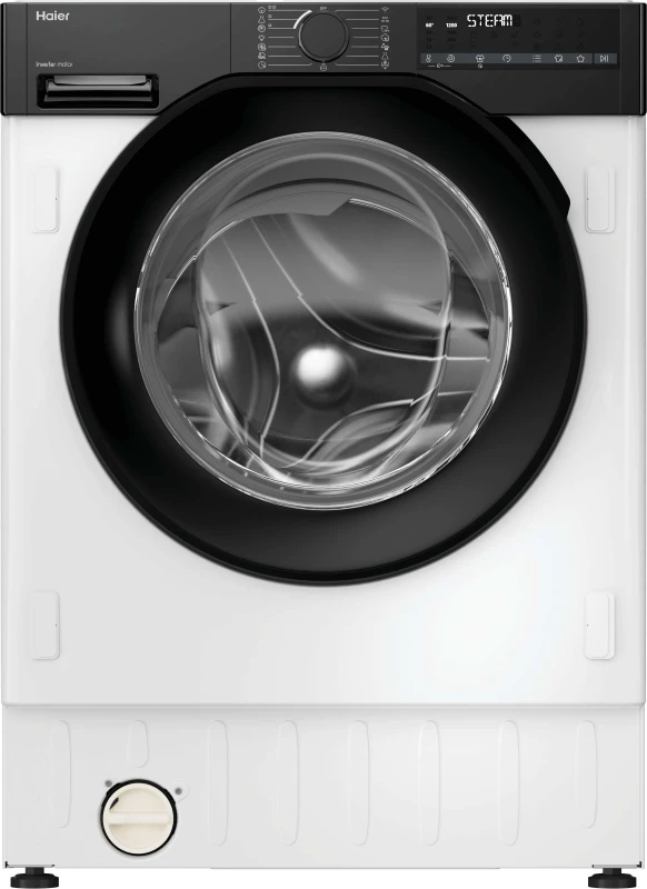 Image of Haier BHA6S696M6DB9-80 WiFi Connected Integrated 9Kg / 6Kg Washer Dryer with 1600 rpm - White - D Rated [Wash&Dry], A Rated [Wash Only]