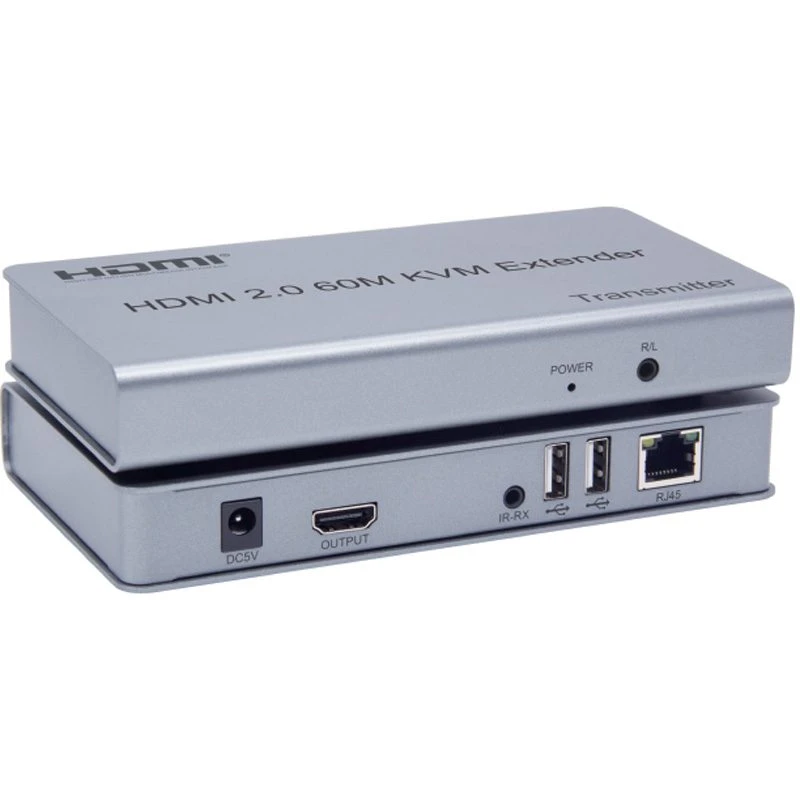 Image of FDL 60M KVM OVER CAT.5e/6 EXTENDER - HDMI 2.0 & USB