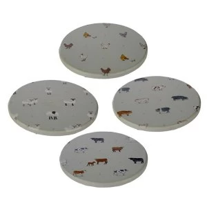 Image of Willow Farm Set of 4 Coasters