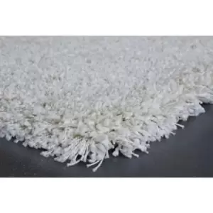 Image of Twilight Cream 160cm Round Rug Carpet Large Rugs Thick Pile Soft Living Room Bedroom Easy Care - Cream