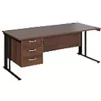 image of Dams International Desk MCM18P3KW 1,800 x 800 x 725 mm