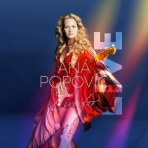 Image of Live for Live by Ana Popovic CD Album