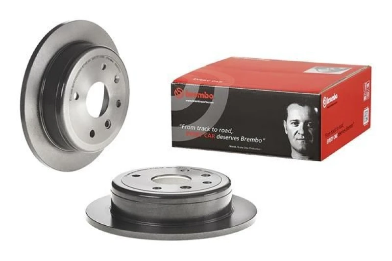 Image of BREMBO Brake disc BREMBO 08.A872.11