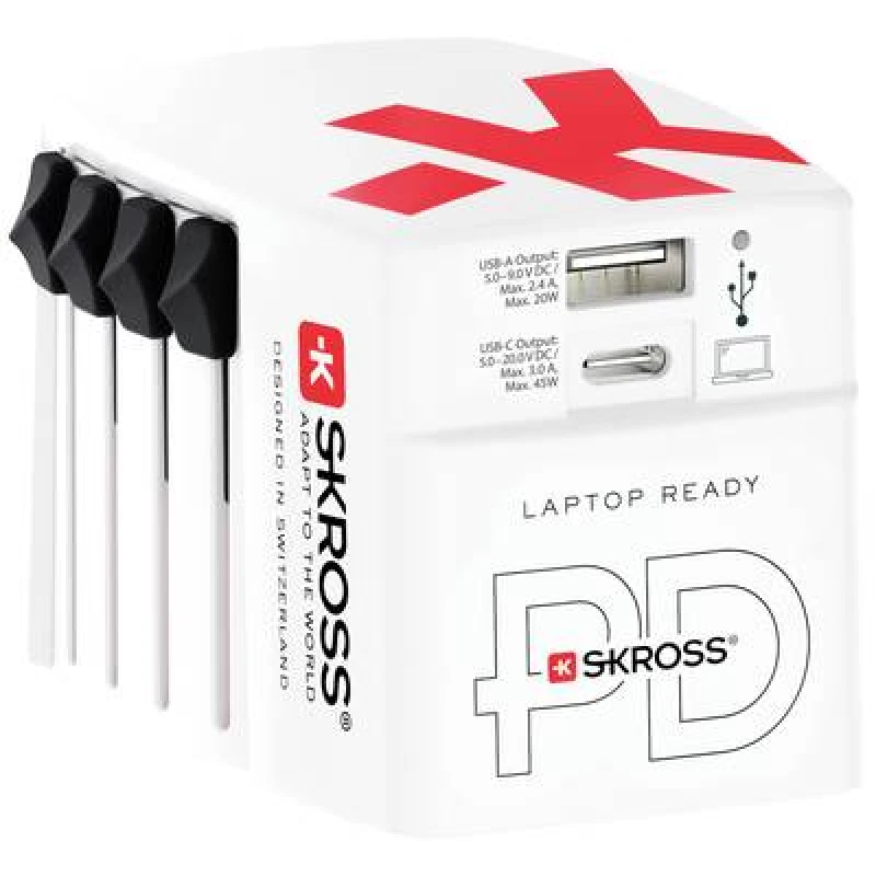 Image of Skross Skross 1302332 Travel charger World AC45PD 1302332
