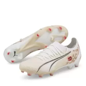 image of Puma Ultra 1.1 FG Football Boots - White