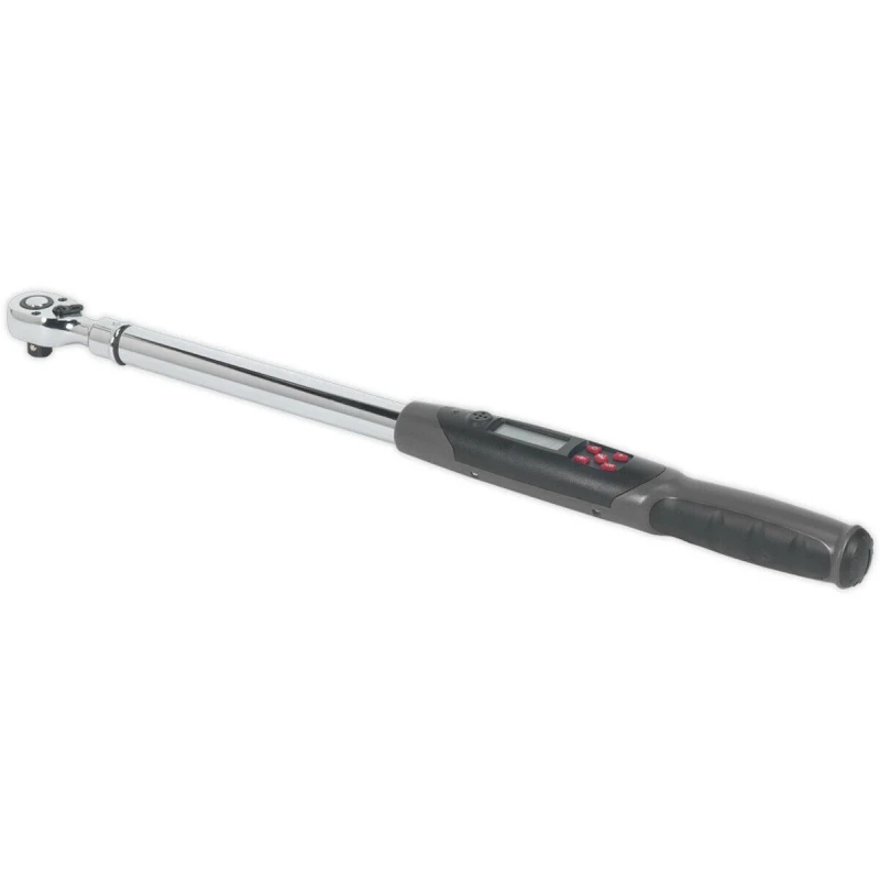 Image of Loops Digital Torque Wrench with Angle Function - 1/2" Sq Drive - 20 to 200 Nm Range Multi