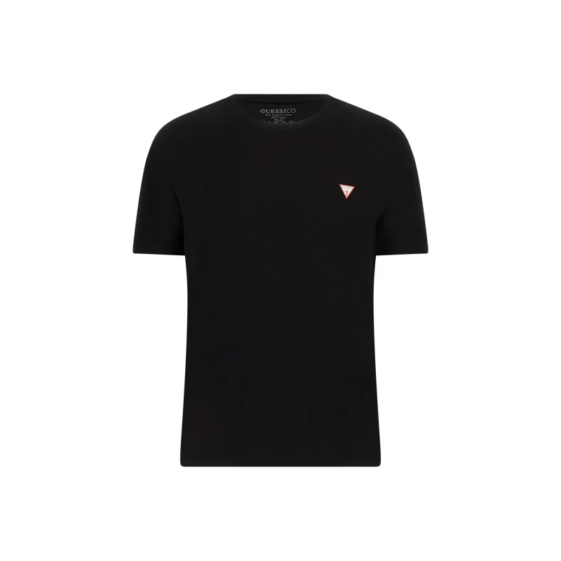 Image of Guess Round neck T-Shirt Guess Core Noir Male M